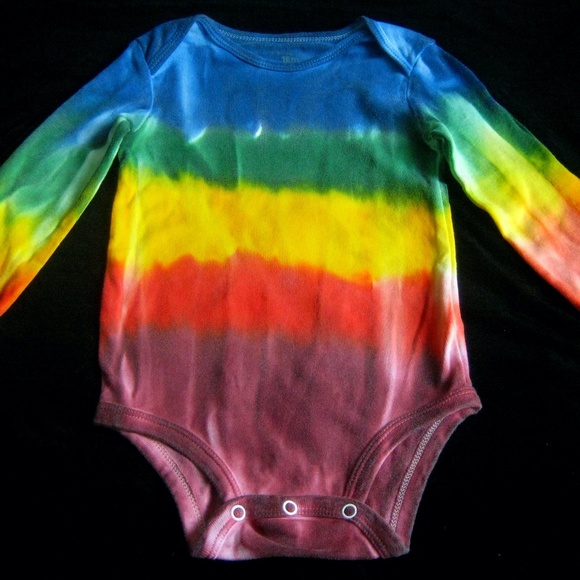 Hand-dyed Baby Onesie - Picture 1 of 3